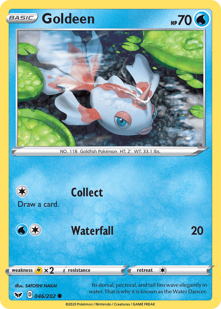Goldeen (046/202) [Sword & Shield: Base Set] (Online Only)