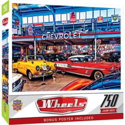 Wheels - The Showcase 750 Piece Jigsaw Puzzle