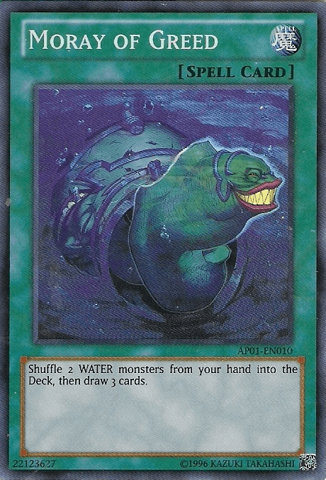 Moray of Greed [AP01-EN010] Super Rare (ONLINE ORDER ONLY)
