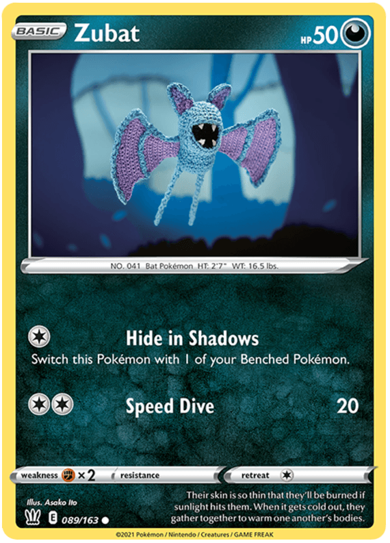 Zubat (089/163) [Sword & Shield: Battle Styles] (Online Only)