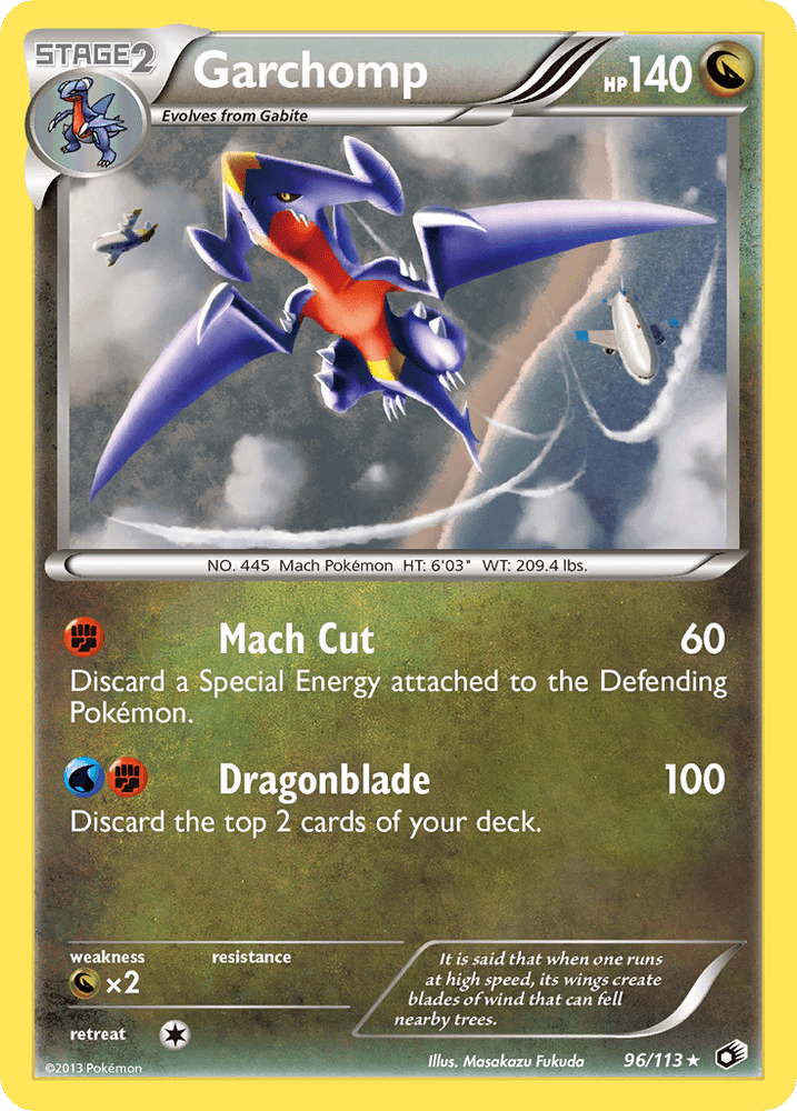 Garchomp (96/113) [Black & White: Legendary Treasures] (Online Only)