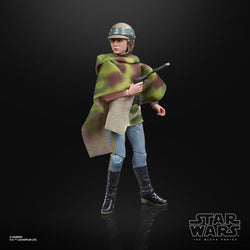 Star Wars: The Black Series - Leia Organa (Endor Battle Poncho) (Return of the Jedi) 6-Inch Action Figure (ONLINE ORDER ONLY)