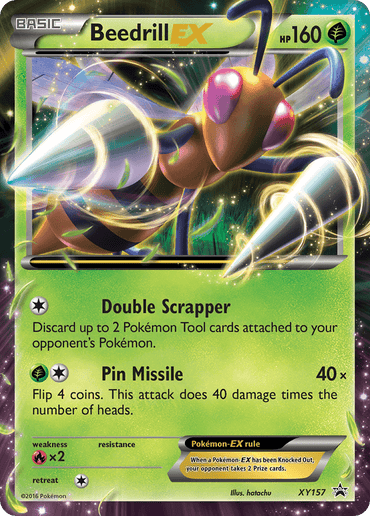 Beedrill EX (XY157) [XY: Black Star Promos] (Online Only)