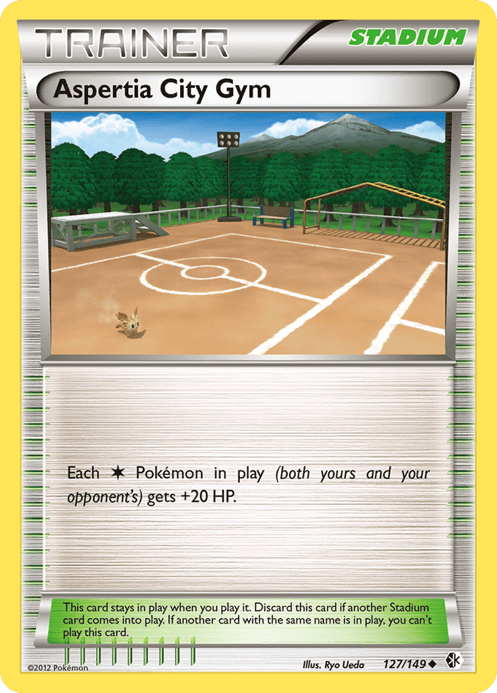 Aspertia City Gym (127/149) [Black & White: Boundaries Crossed] (Online Only)