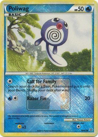 Poliwag (58/95) (League Promo) [HeartGold & SoulSilver: Unleashed] (Online Only)