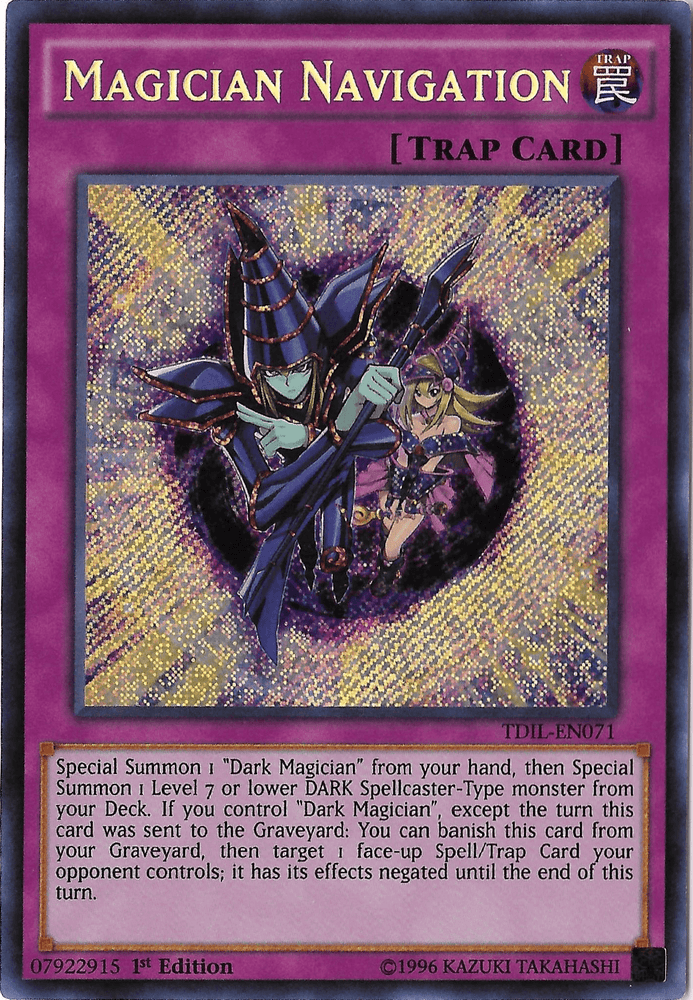 Magician Navigation [TDIL-EN071] Secret Rare (ONLINE ORDER ONLY)