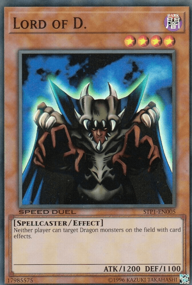 Lord of D. [STP1-EN005] Super Rare (ONLINE ORDER ONLY)