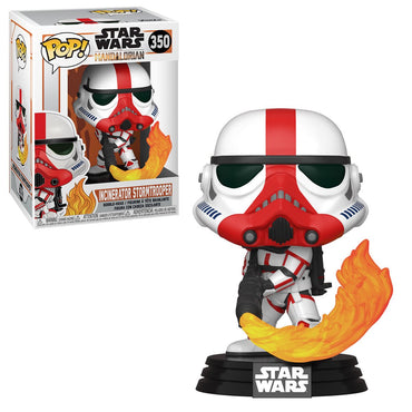 Star Wars: The Mandalorian Incinerator Stormtrooper Funko Pop! Vinyl Figure #350 (ONLINE ORDER ONLY)