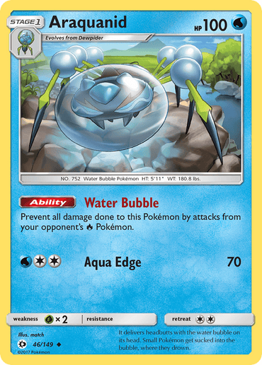 Araquanid (46/149) [Sun & Moon: Base Set] (Online Only)