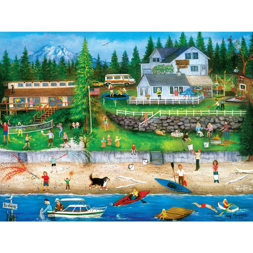 Homegrown - 4th of July at Seabeck 750 Piece Jigsaw Puzzle (ONLINE ORDER ONLY)