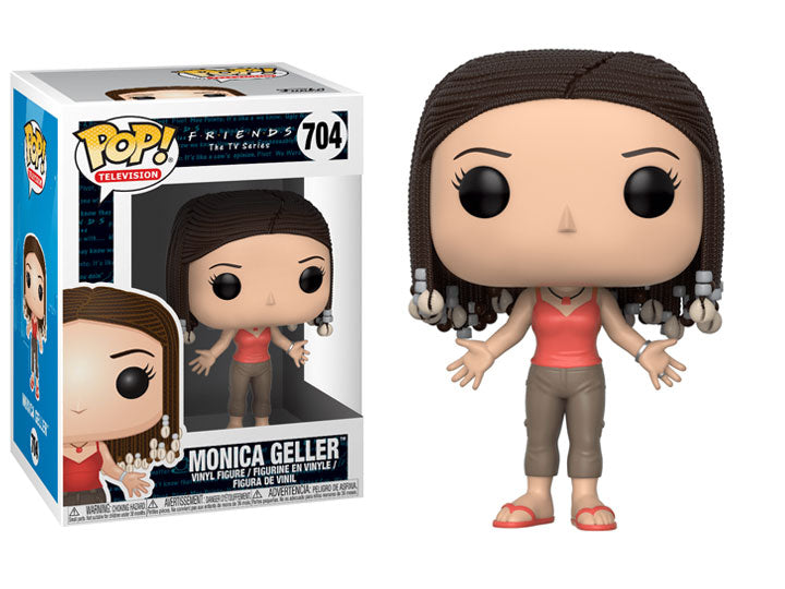 Funko POP! Friends - Monica Geller with Braids Common Vinyl Figure #704 (ONLINE ORDER ONLY)