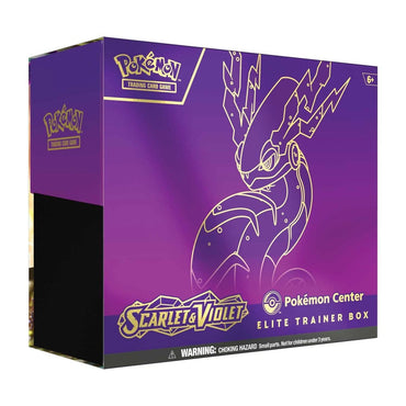 Scarlet & Violet - Elite Trainer Box (Miraidon) (Pokemon Center Exclusive) (ONLINE ORDER ONLY)