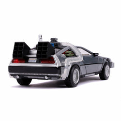 Back to the Future Part II die-cast 1:24 scale "Hollywood Rides" light-up DeLorean Time Machine (ONLINE ORDER ONLY)
