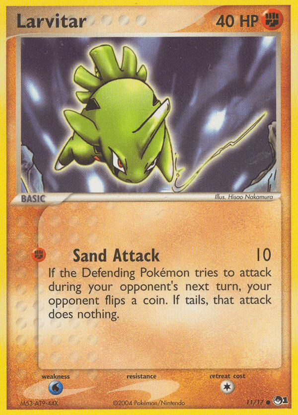 Larvitar (11/17) [POP Series 1] (Online Only)