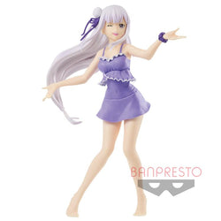Banpresto: Re:Zero Starting Life in Another World - Emilia EXQ Figure (ONLINE ORDER ONLY)