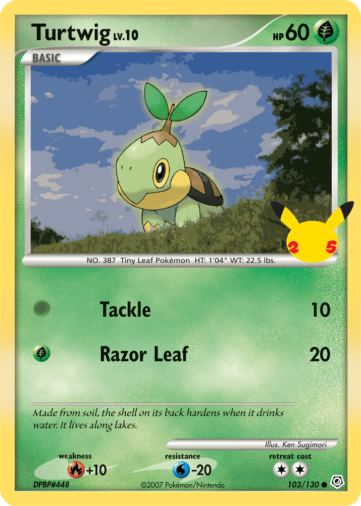 Turtwig (103/130) [First Partner Pack] (Online Only)