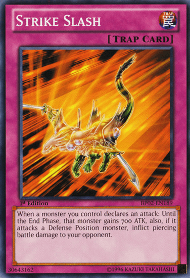 Strike Slash [BP02-EN189] Mosaic Rare (ONLINE ORDER ONLY)