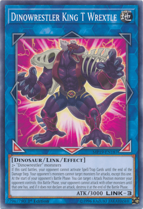 Dinowrestler King T Wrextle [MP19-EN187] Common (ONLINE ORDER ONLY)