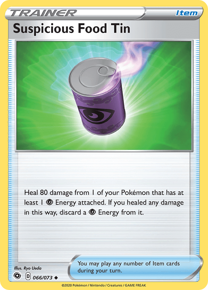 Suspicious Food Tin (066/073) [Sword & Shield: Champion's Path] (Online Only)
