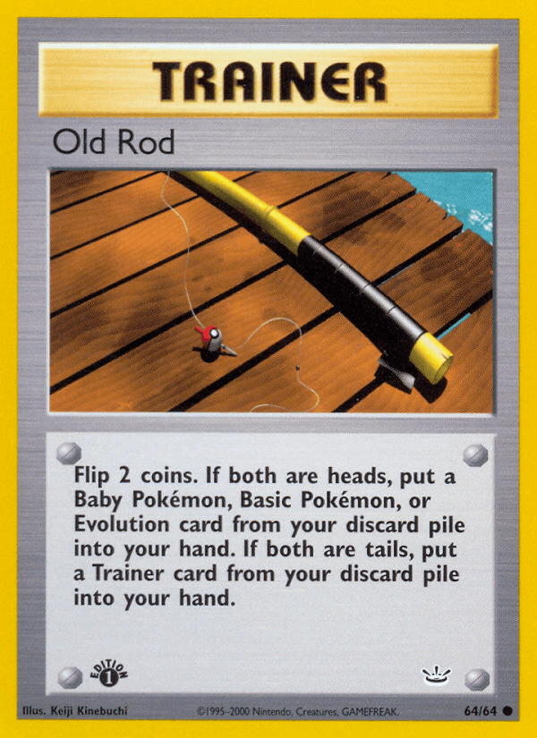 Old Rod (64/64) [Neo Revelation 1st Edition] (Online Only)