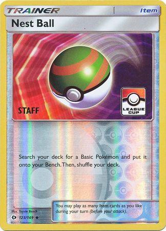Nest Ball (123/149) (League Promo Staff) [Sun & Moon: Base Set] (Online Only)