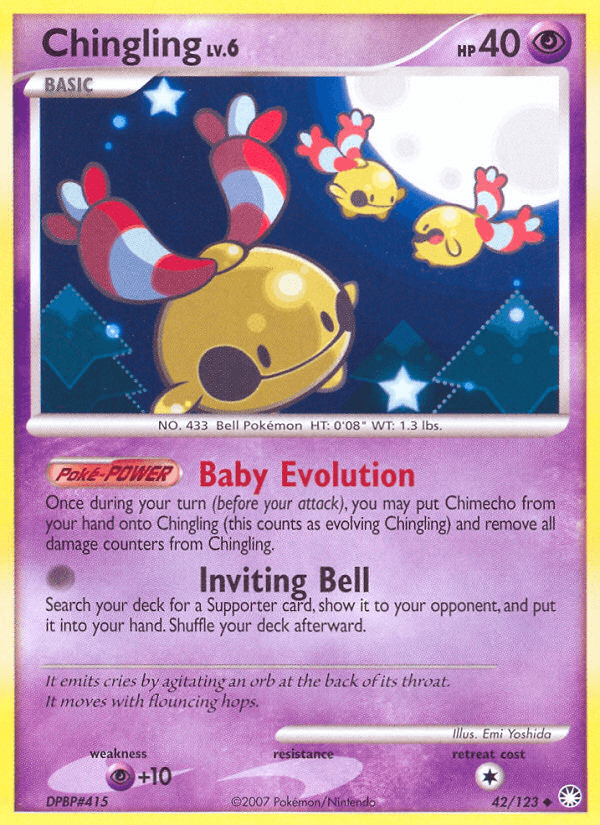 Chingling (42/123) [Diamond & Pearl: Mysterious Treasures] (Online Only)