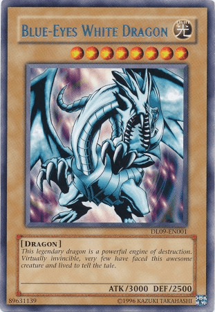 Blue-Eyes White Dragon (Silver) [DL09-EN001] Rare (ONLINE ORDER ONLY)