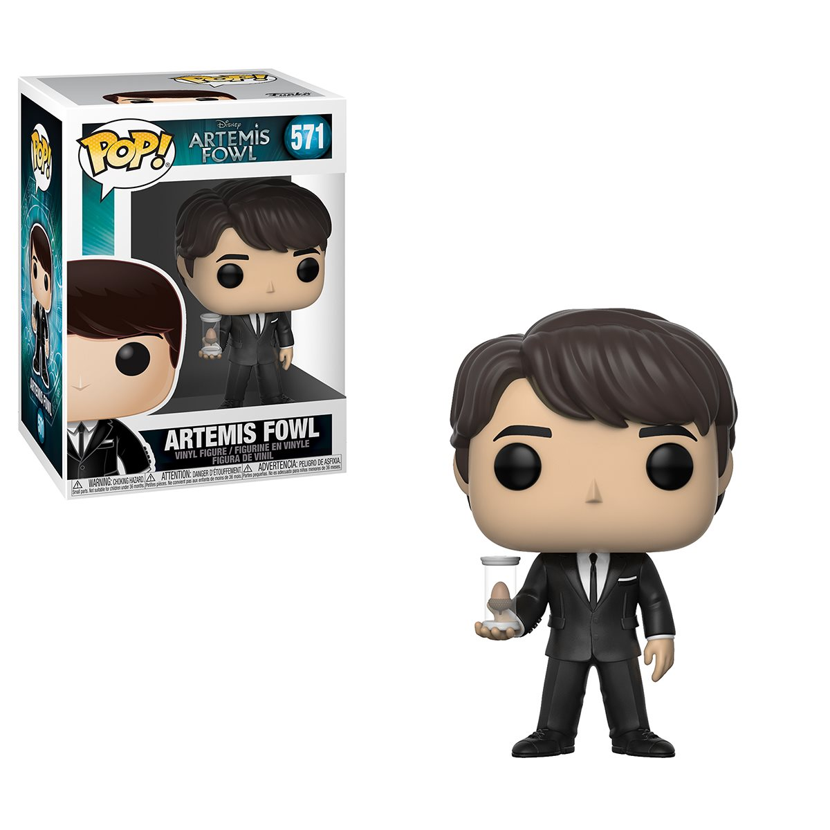 Funko POP! Artemis Fowl - Artemis with Egg Common Vinyl Figure #571 (ONLINE ORDER ONLY)