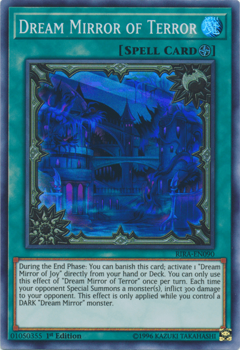 Dream Mirror of Terror [RIRA-EN090] Super Rare (ONLINE ORDER ONLY)