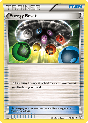 Energy Reset (98/124) [XY: Fates Collide] (Online Only)