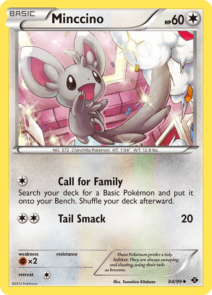 Minccino (84/99) [Black & White: Next Destinies] (Online Only)
