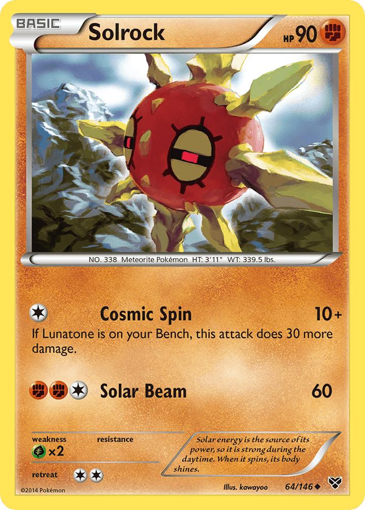 Solrock (64/146) [XY: Base Set] (Online Only)