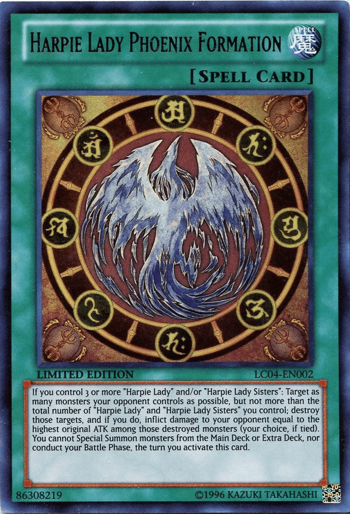 Harpie Lady Phoenix Formation [LC04-EN002] Ultra Rare (ONLINE ORDER ONLY)