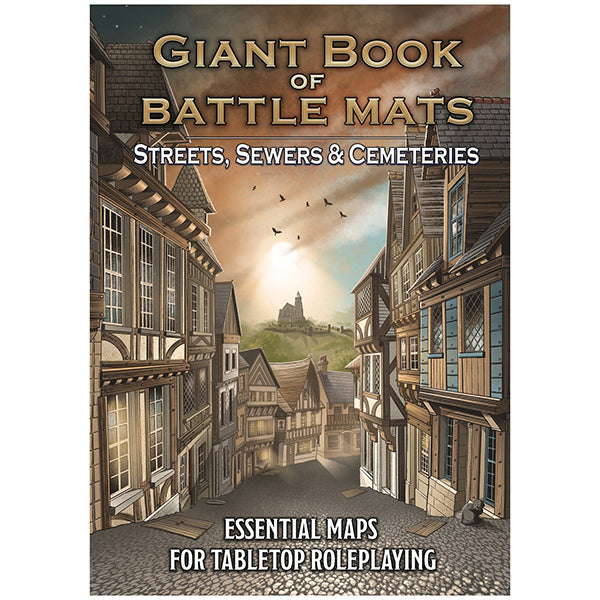 Giant Book of Battle Mats - Streets, Sewers, & Cemeteries (Online Order Only)