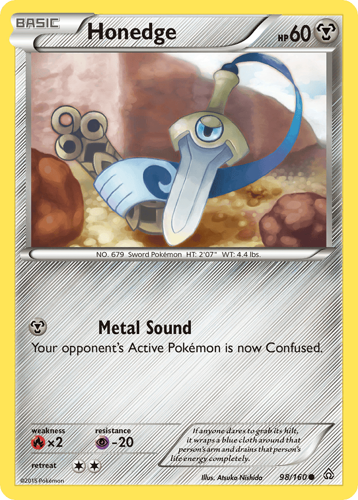 Honedge (98/160) [XY: Primal Clash] (Online Only)
