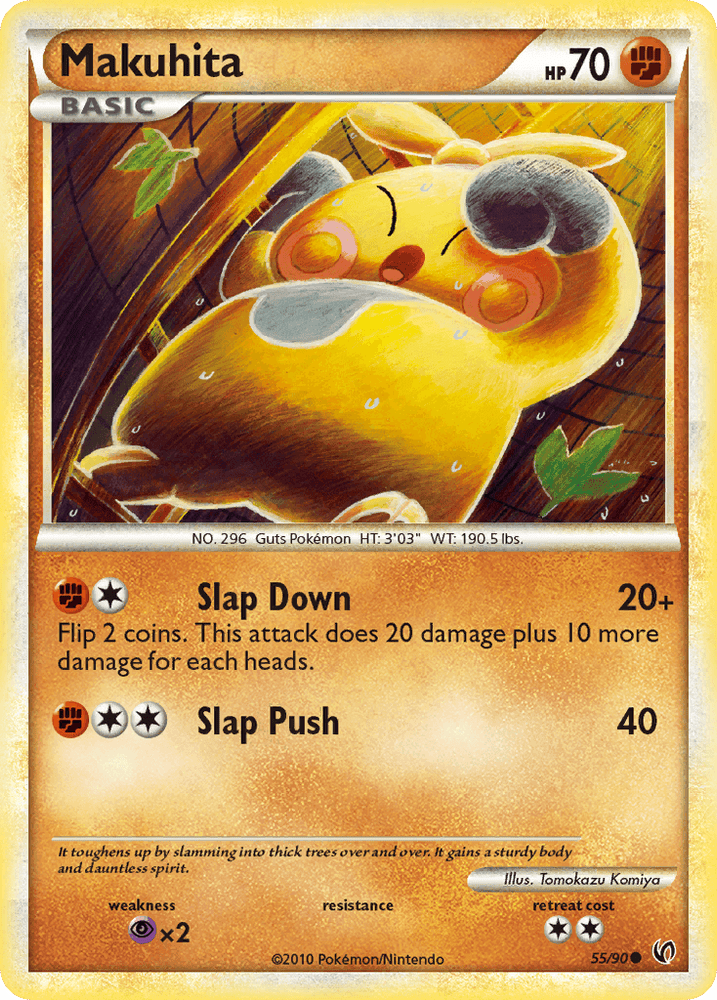 Makuhita (55/90) [HeartGold & SoulSilver: Undaunted] (Online Only)