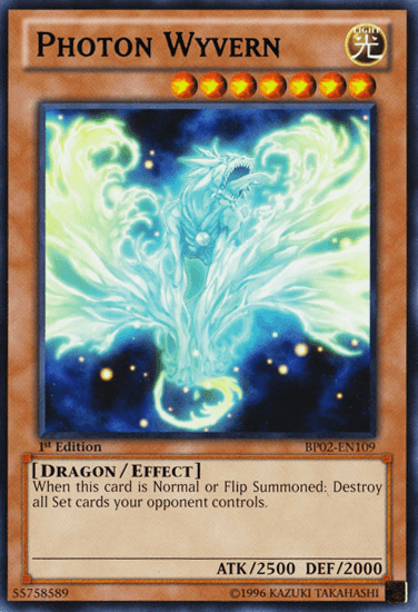 Photon Wyvern [BP02-EN109] Rare (ONLINE ORDER ONLY)