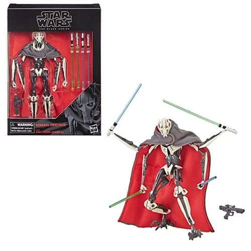 Star Wars: The Black Series - General Grievous (Revenge of the Sith) 6-Inch Deluxe Action Figure (ONLINE ORDER ONLY)