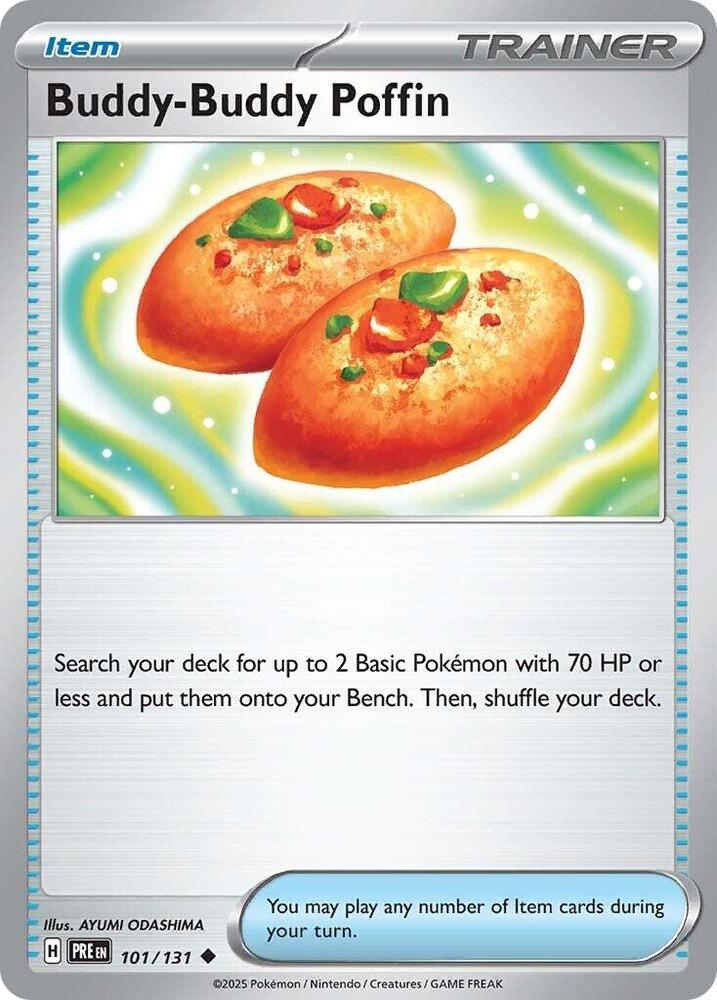 Buddy-Buddy Poffin (101/131) [Scarlet & Violet: Prismatic Evolutions] (Online Only)