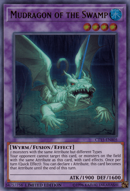 Mudragon of the Swamp [CT15-EN005] Ultra Rare (ONLINE ORDER ONLY)