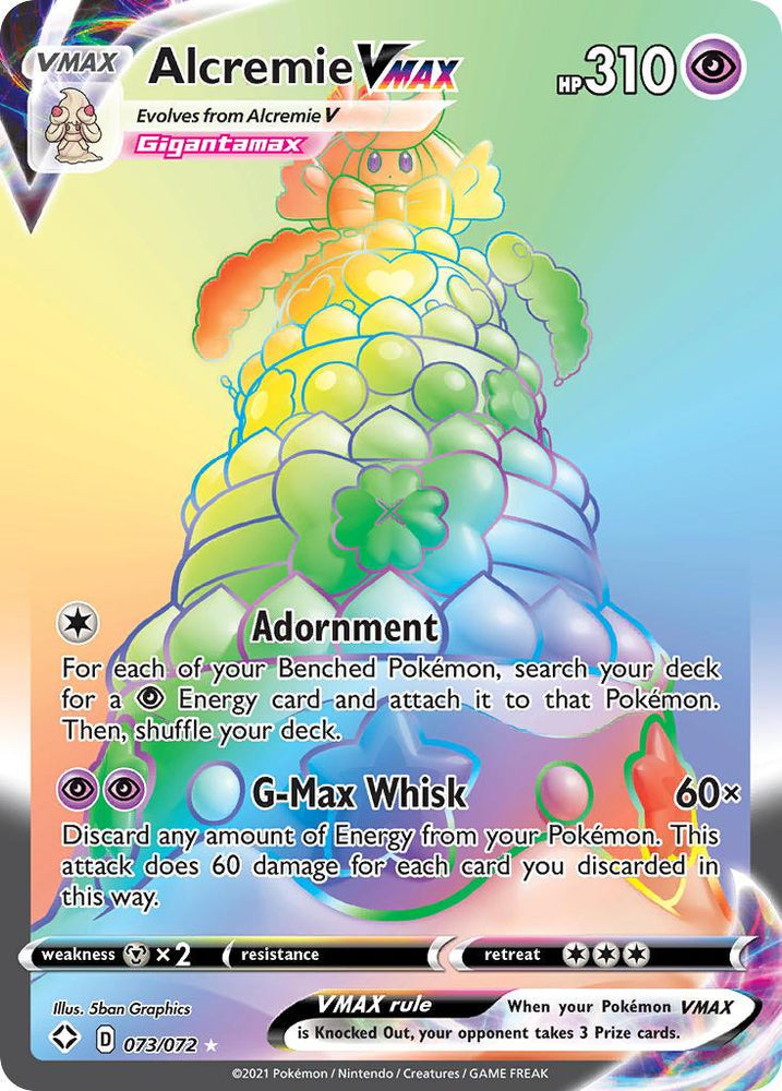 Alcremie VMAX (073/072) [Sword & Shield: Shining Fates] (Online Only)