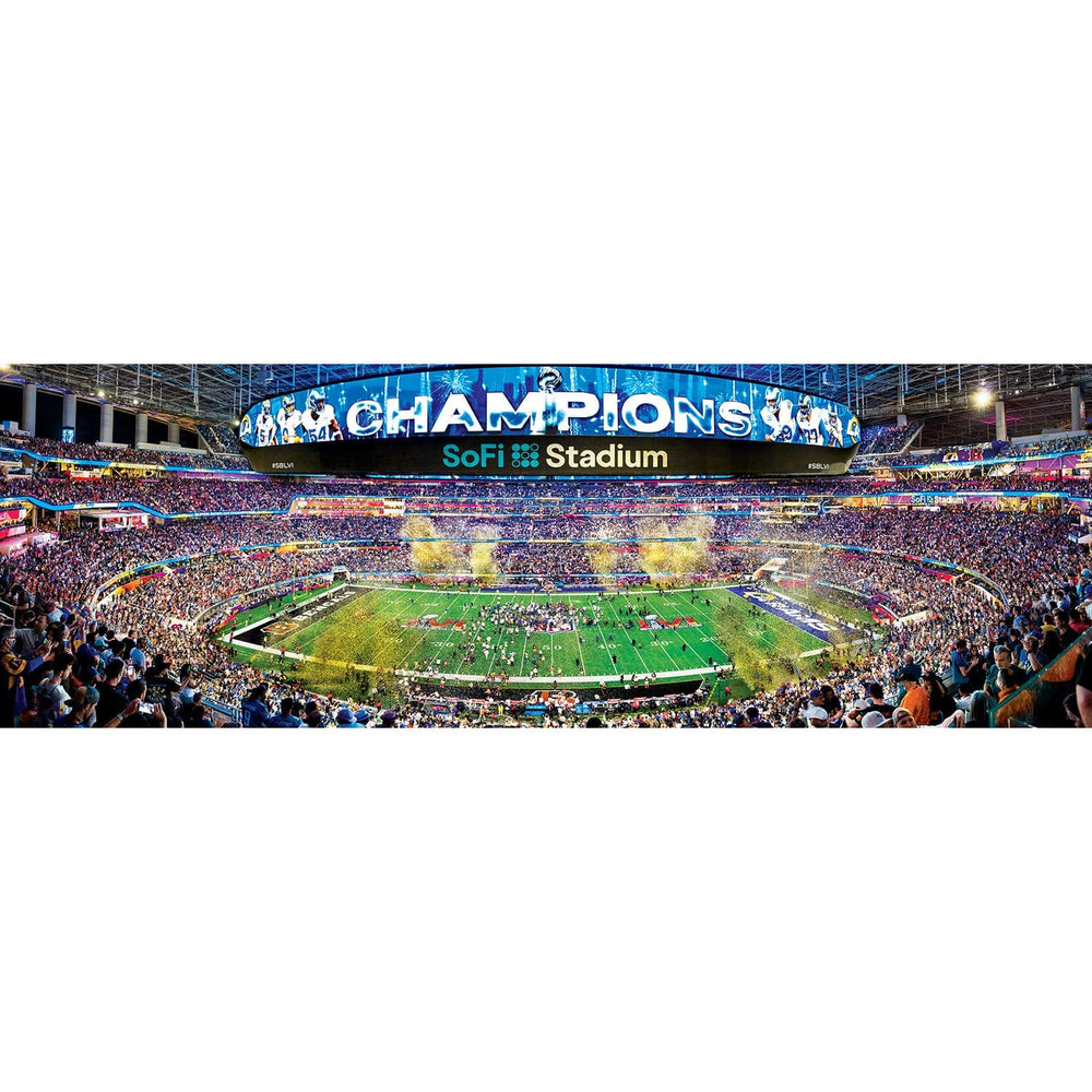 Los Angeles Rams - 1000 Piece Panoramic Jigsaw Puzzle (ONLINE ORDER ONLY)