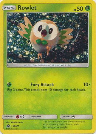 Rowlet (SM01) (General Mills Promo) [Sun & Moon: Black Star Promos] (Online Only)