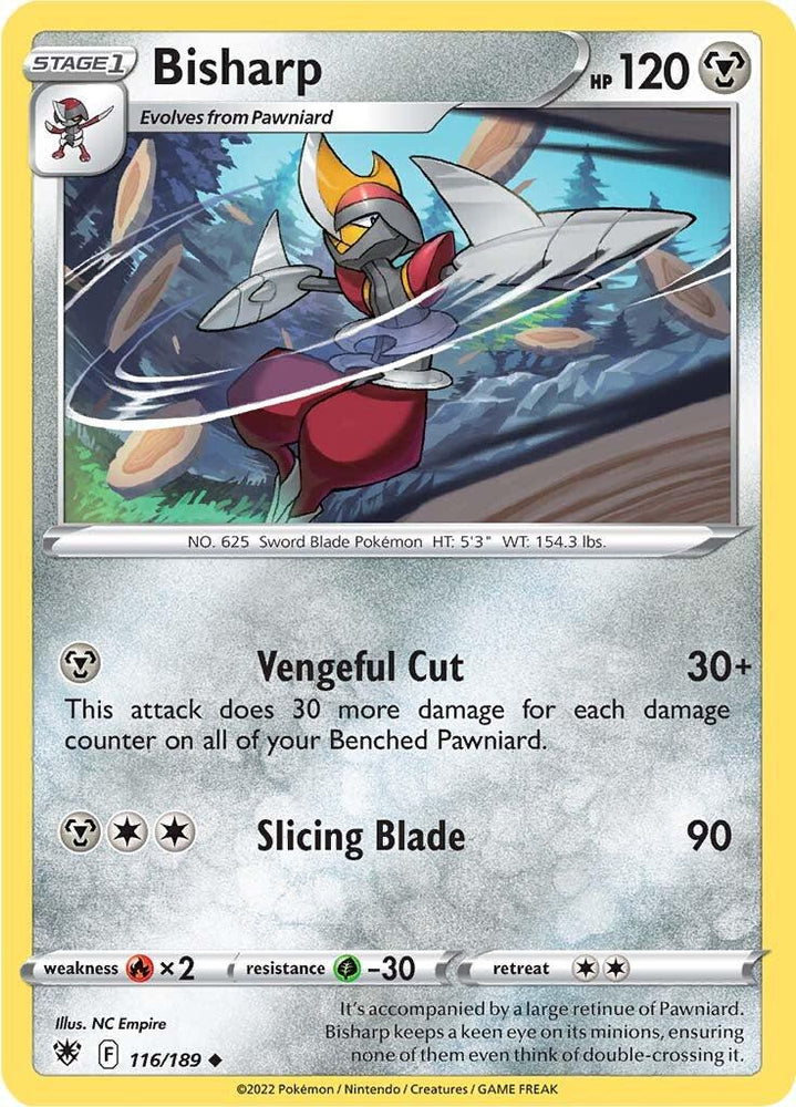 Bisharp (116/189) [Sword & Shield: Astral Radiance] (Online Only)