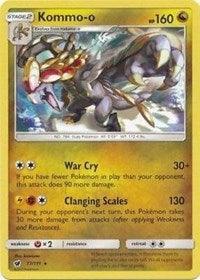 Kommo-o (77/111) (Cracked Ice Holo) (Theme Deck Exclusive) [Sun & Moon: Crimson Invasion] (Online Only)