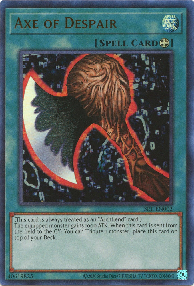 Axe of Despair (25th Anniversary) [SRL-EN002] Ultra Rare (ONLINE ORDER ONLY)