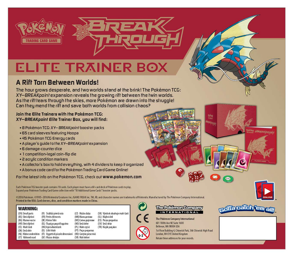 XY: BREAKpoint - Elite Trainer Box (ONLINE ORDER ONLY)