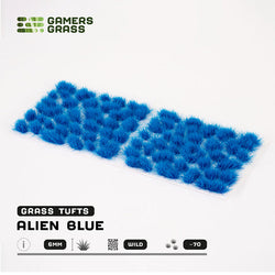 Gamers Grass Tufts: Alien Tufts- Blue 6mm- Wild (ONLINE ORDER ONLY)