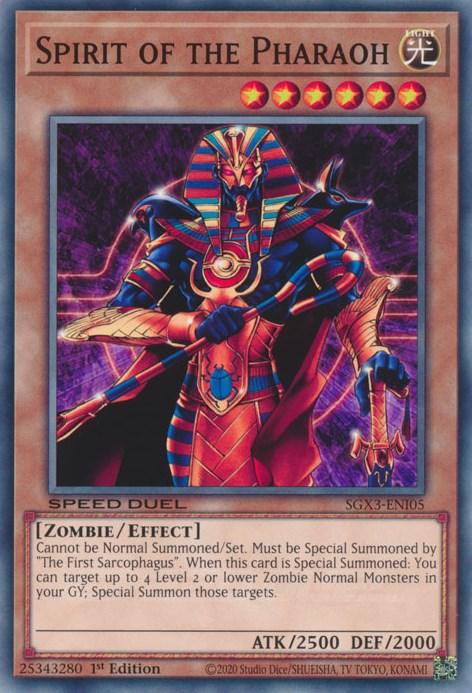 Spirit of the Pharaoh [SGX3-ENI05] Common (ONLINE ORDER ONLY)