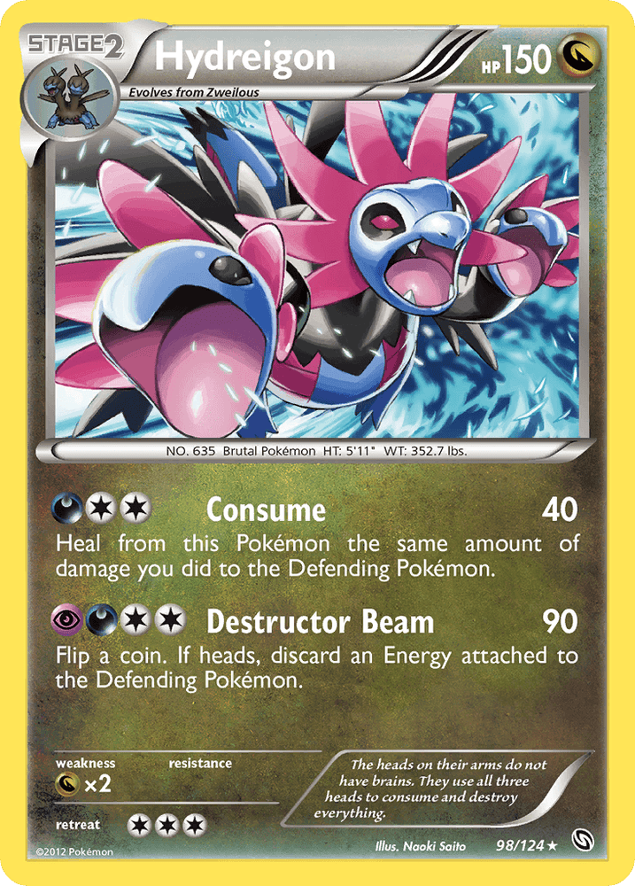 Hydreigon (98/124) [Black & White: Dragons Exalted] (Online Only)